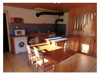 Downstairs kitchen.