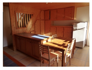 Downstairs kitchen.